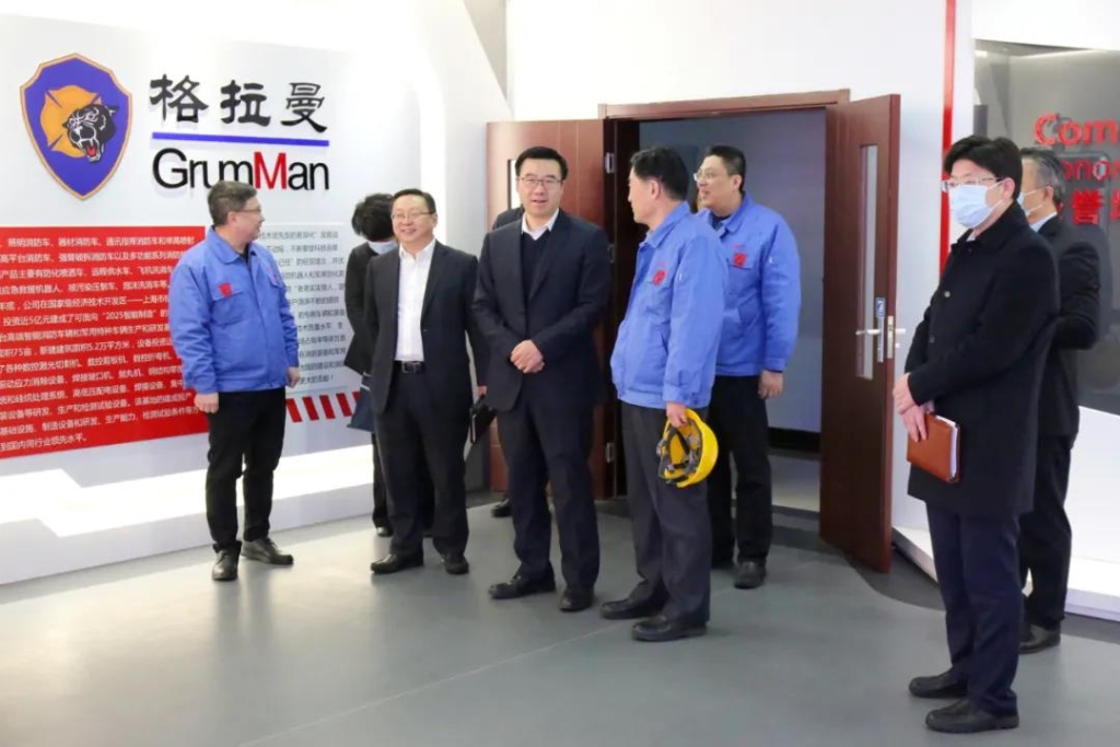 松江区区长李谦考察竞技宝ios下载搜哈哈电竞
